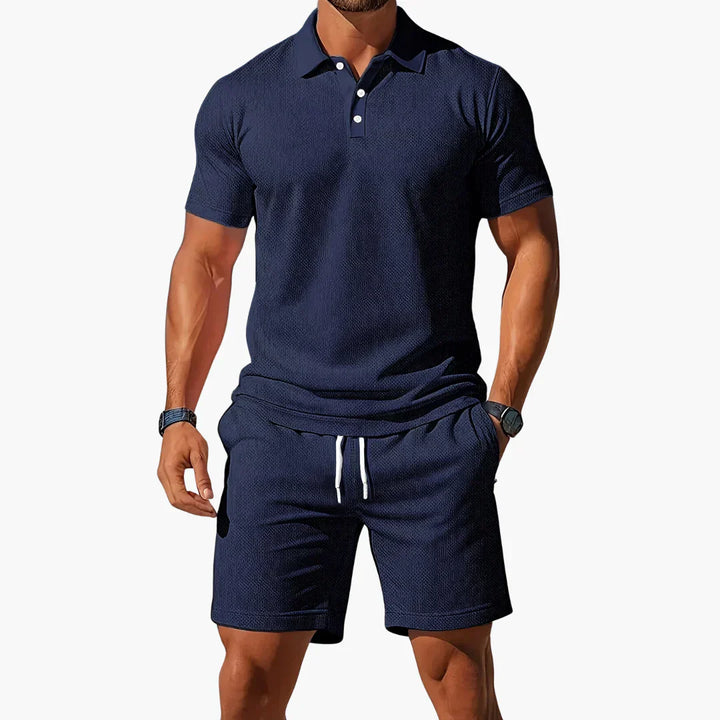 Milan | Breathable Polo Short Set