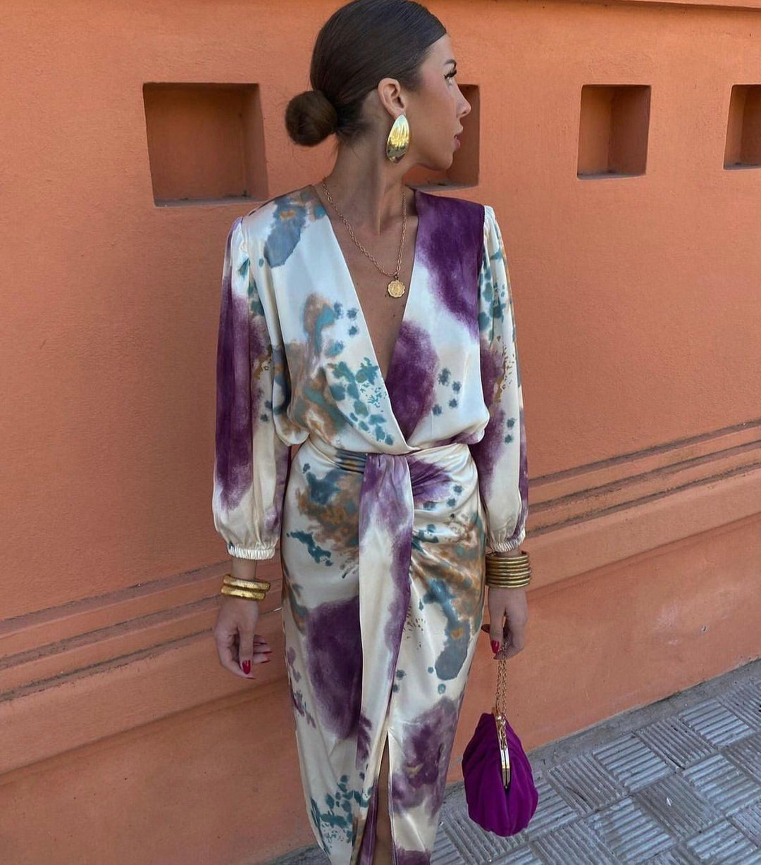 Joely | Classic V-Neck Dress