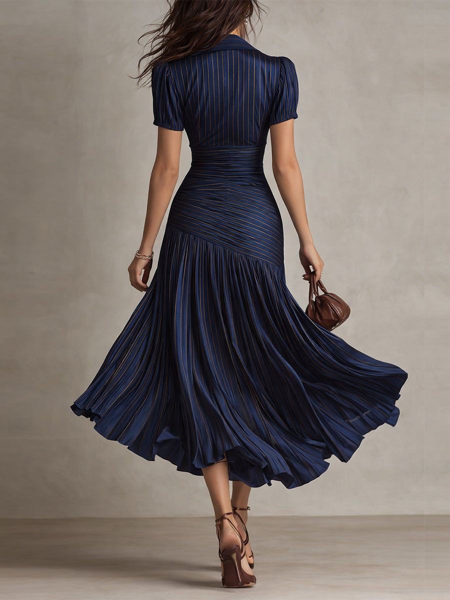 Nina | Elegant Retro Midi Dress