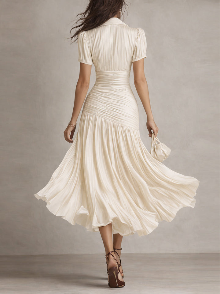 Nina | Elegant Retro Midi Dress