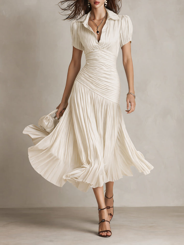 Nina | Elegant Retro Midi Dress