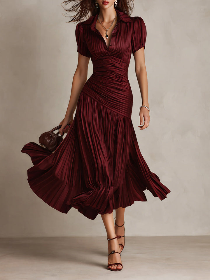 Nina | Elegant Retro Midi Dress