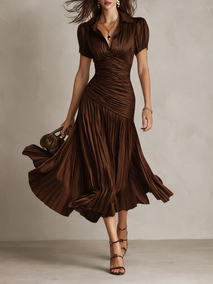 Nina | Elegant Retro Midi Dress