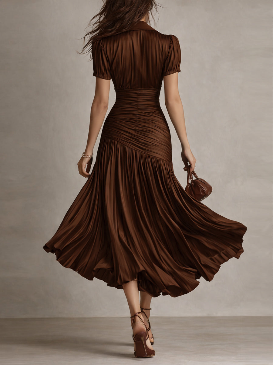 Nina | Elegant Retro Midi Dress