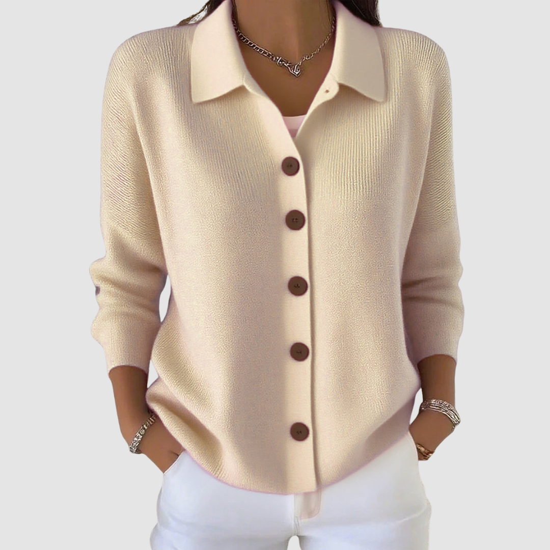 Judith | Classic Button-Up Cardigan