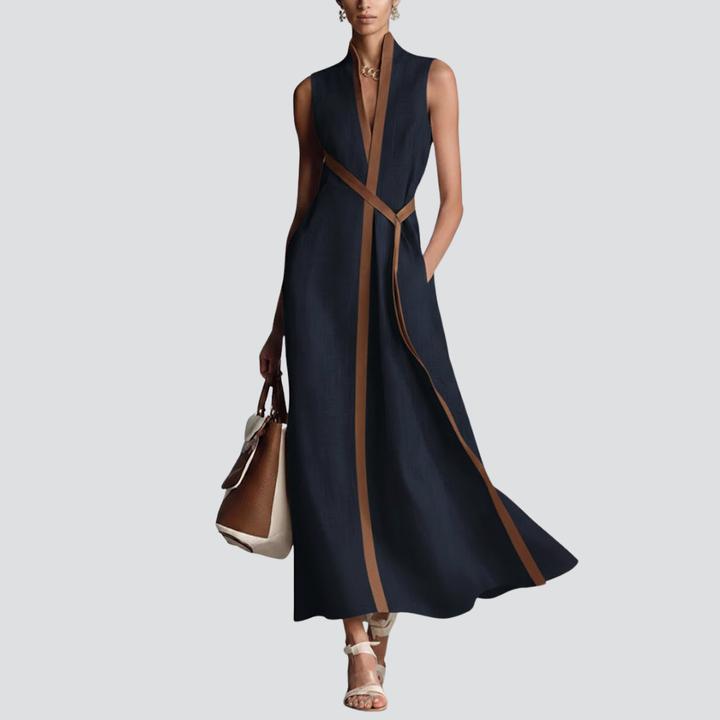 Elira | Flattering Sleeveless Maxi Dress