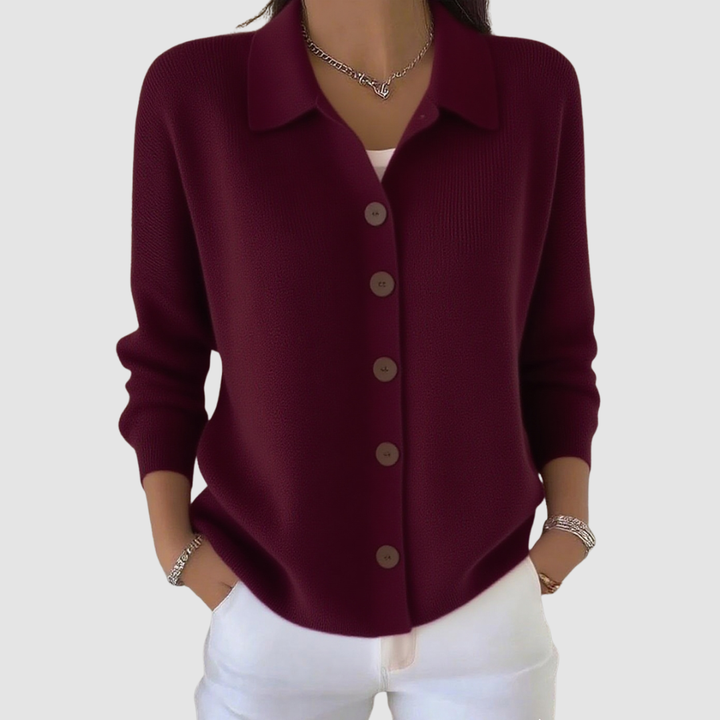 Judith | Classic Button-Up Cardigan