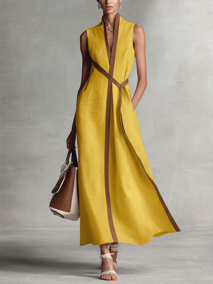 Elira | Flattering Sleeveless Maxi Dress