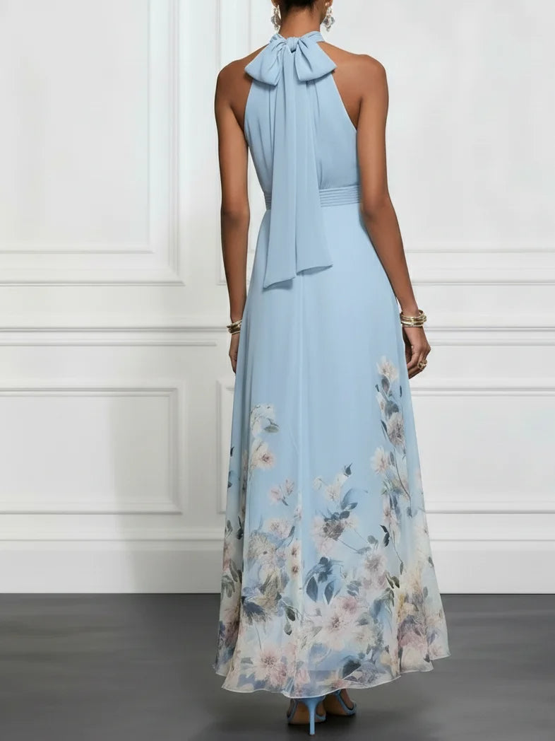 Aurora | Floral A-Line Maxi Dress