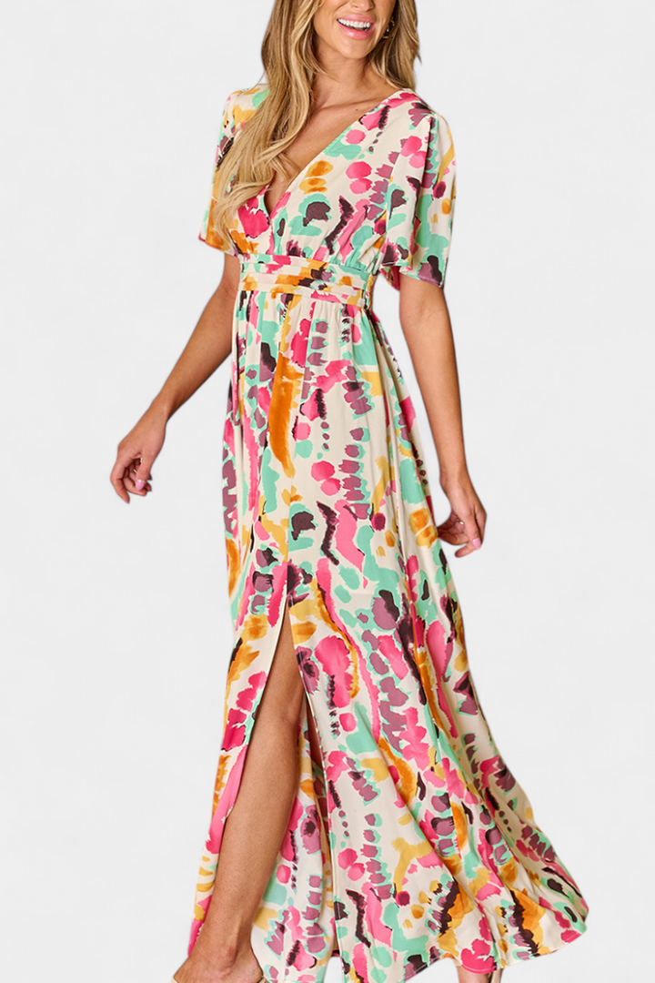 Nova | Classic V-Neck Dress