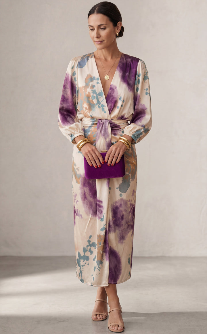 Joely | Classic V-Neck Dress