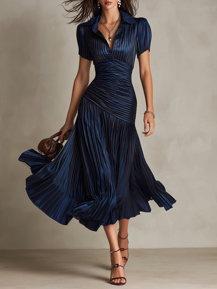 Nina | Elegant Retro Midi Dress