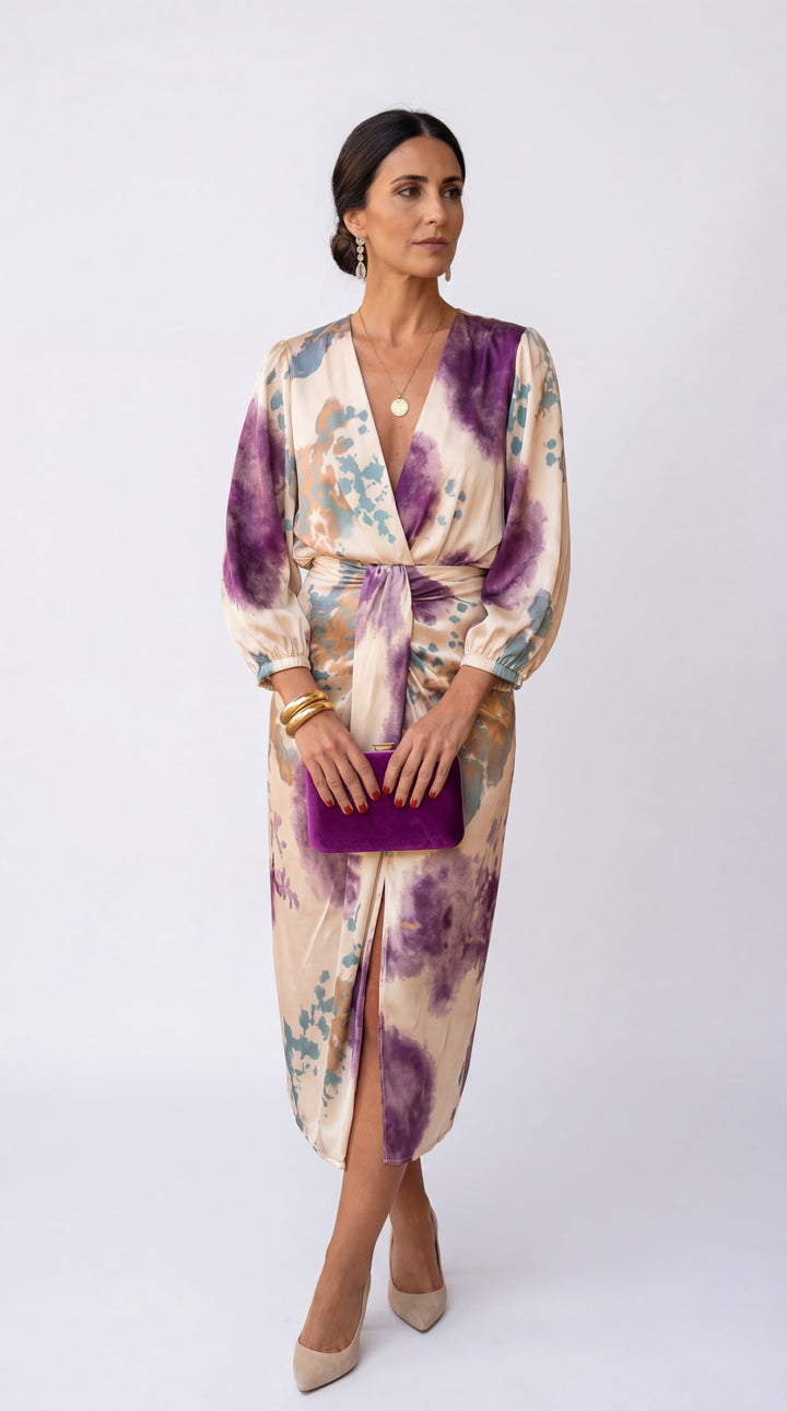 Joely | Classic V-Neck Dress