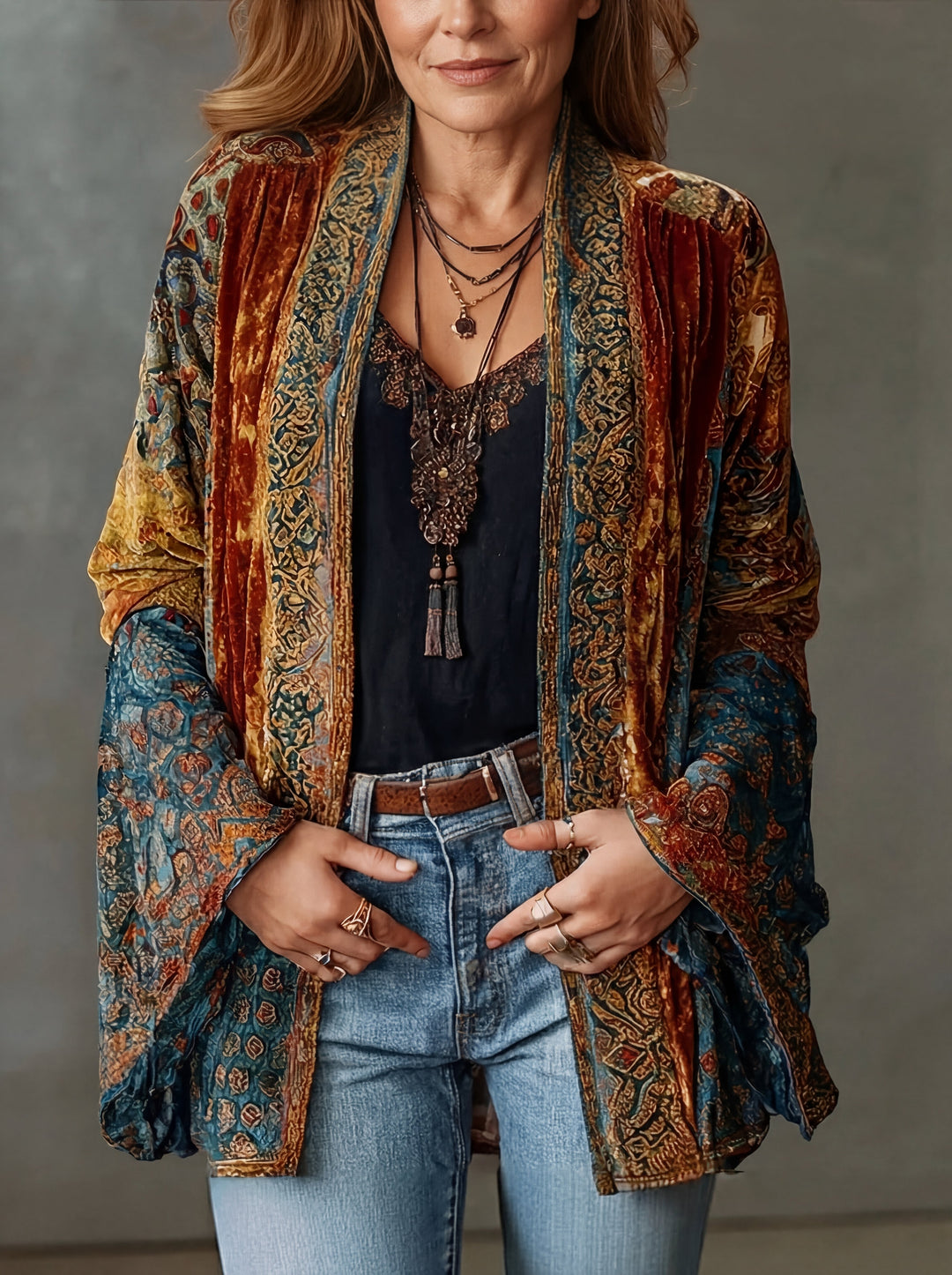 Valentina | Boho Vintage Kimono Jacket