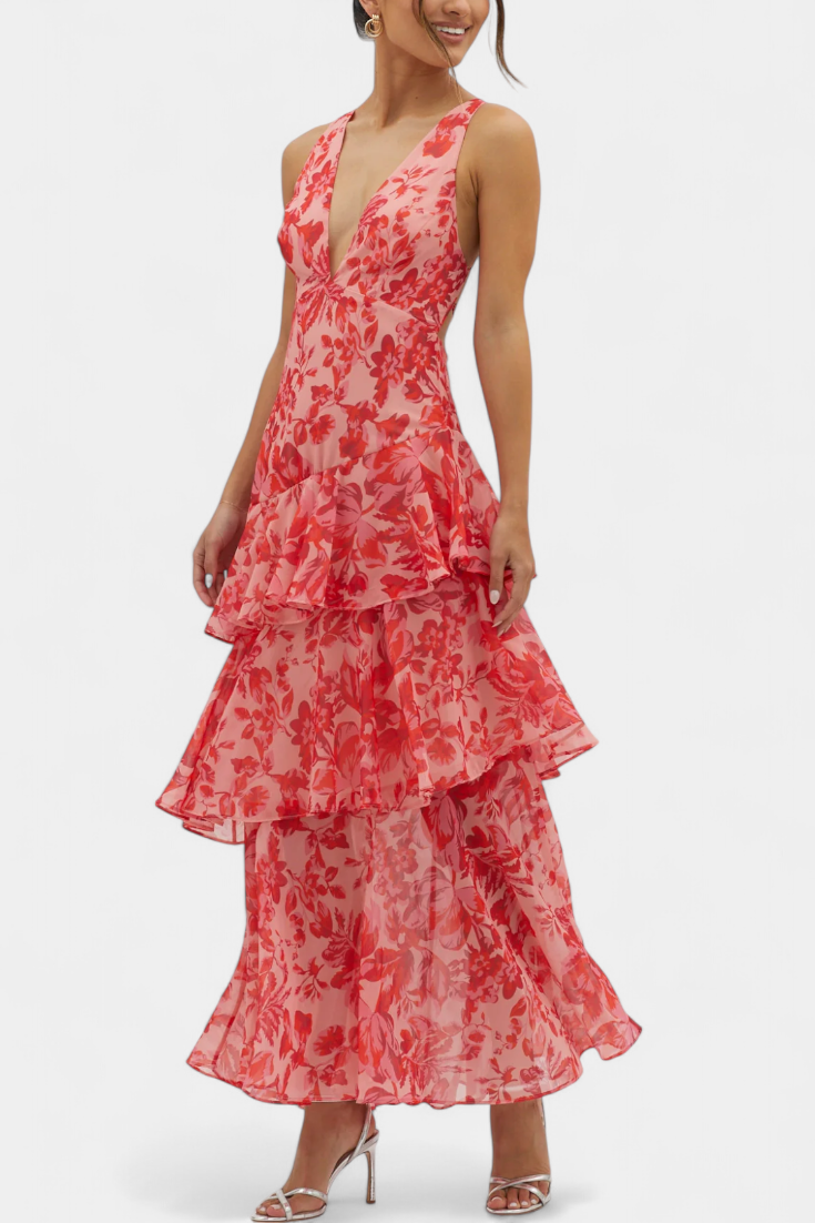 Giulia | Classic V-Neck Dress