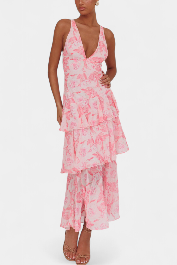 Giulia | Classic V-Neck Dress